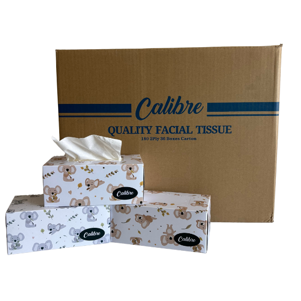 Facial Tissues 2ply 36 boxes/carton