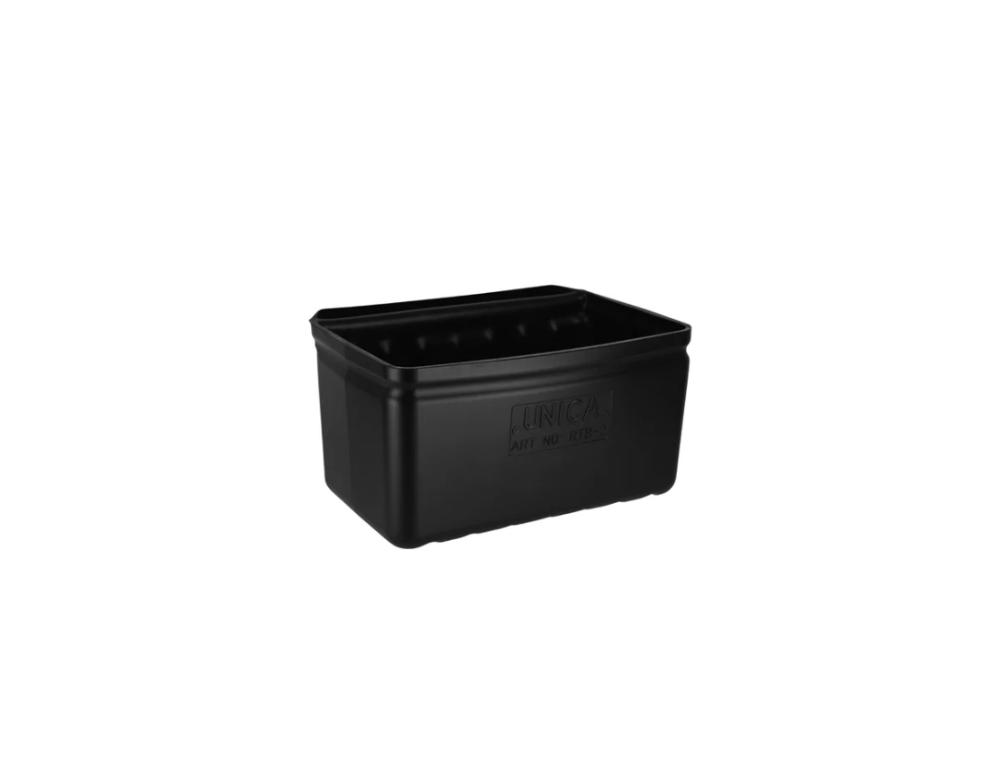 Unica Black Flatware Bin (For Trolley)